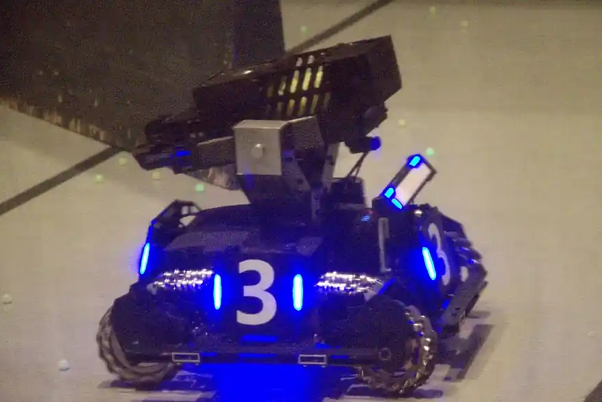 Infantry robot in competition